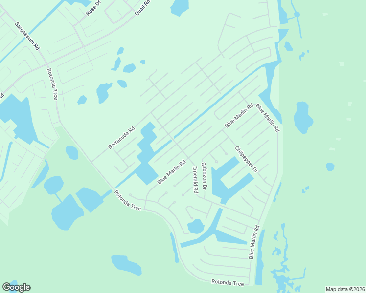 map of restaurants, bars, coffee shops, grocery stores, and more near 14276 Pompano Court in Port Charlotte