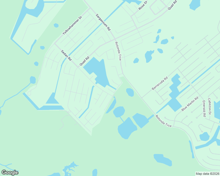 map of restaurants, bars, coffee shops, grocery stores, and more near 13349 Alewife Lane in Placida