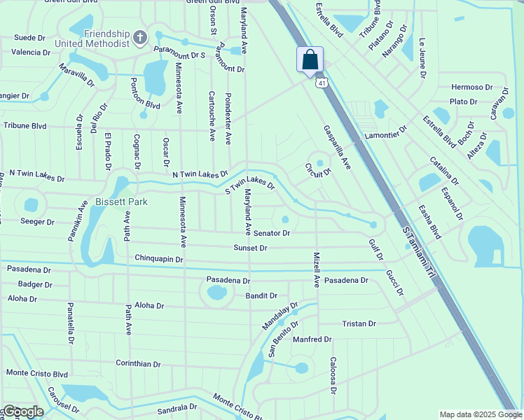 map of restaurants, bars, coffee shops, grocery stores, and more near 28030 Pendergrass Avenue in Punta Gorda
