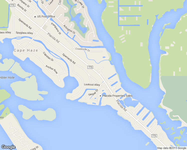 map of restaurants, bars, coffee shops, grocery stores, and more near 500 Spaniards Road in Placida
