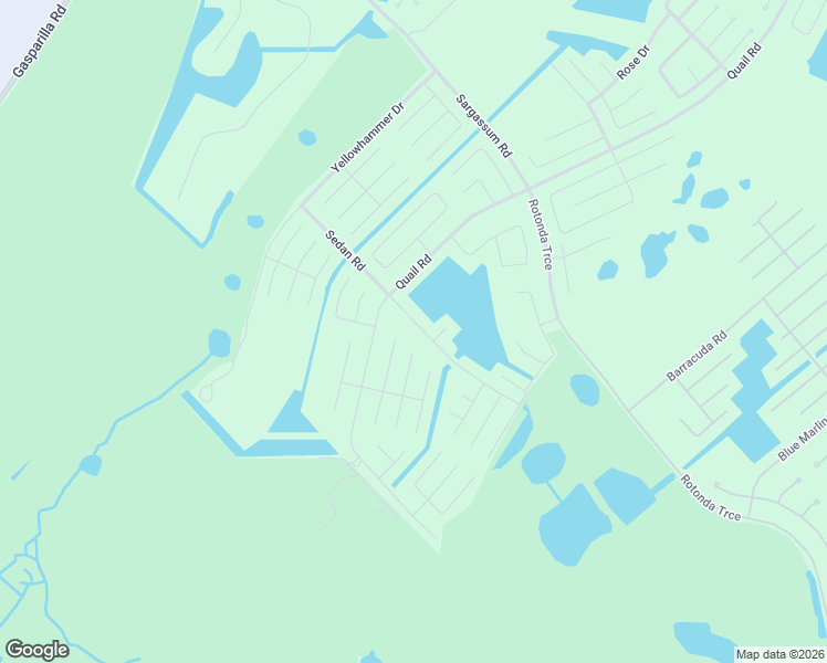 map of restaurants, bars, coffee shops, grocery stores, and more near 12373 Sedan Road in Placida