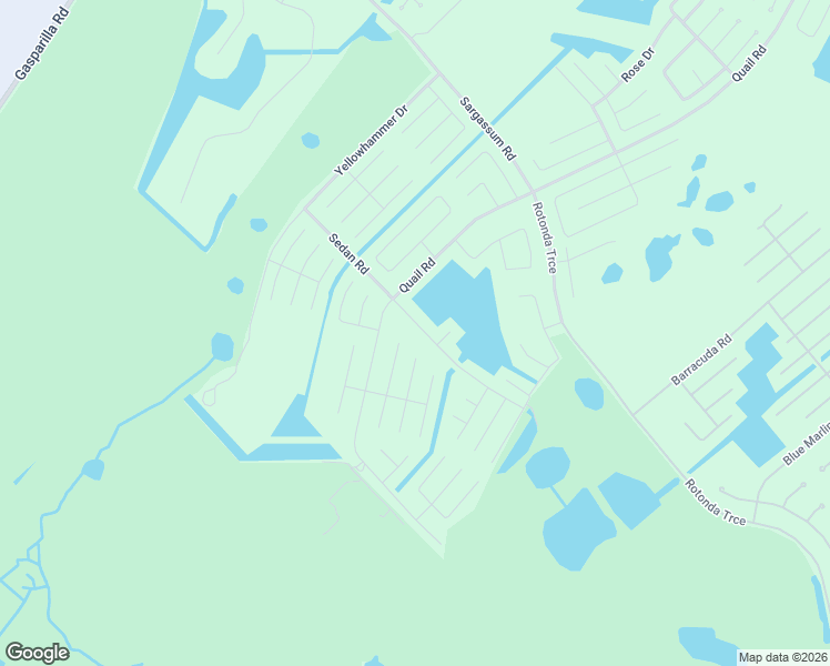 map of restaurants, bars, coffee shops, grocery stores, and more near 12373 Sedan Road in Placida