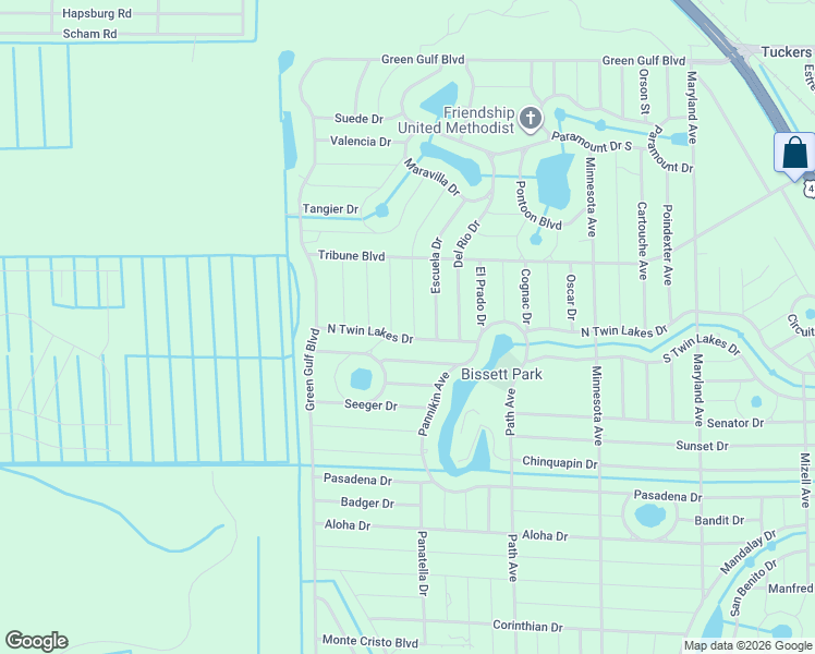 map of restaurants, bars, coffee shops, grocery stores, and more near 12354 Ripple Drive in Punta Gorda