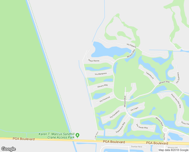 map of restaurants, bars, coffee shops, grocery stores, and more near 128 Vía Mariposa in Palm Beach Gardens