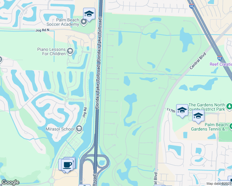 map of restaurants, bars, coffee shops, grocery stores, and more near 11766 Calla Lilly Court in Palm Beach Gardens