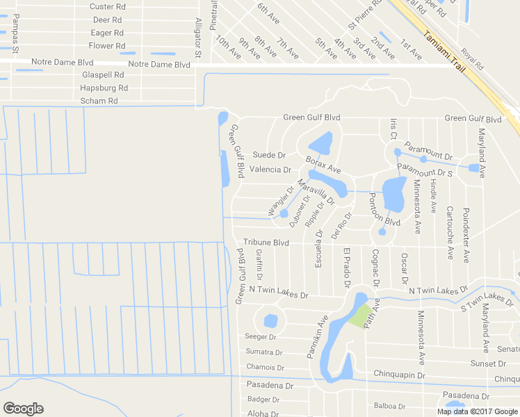 map of restaurants, bars, coffee shops, grocery stores, and more near 27076 Tangier Drive in Punta Gorda