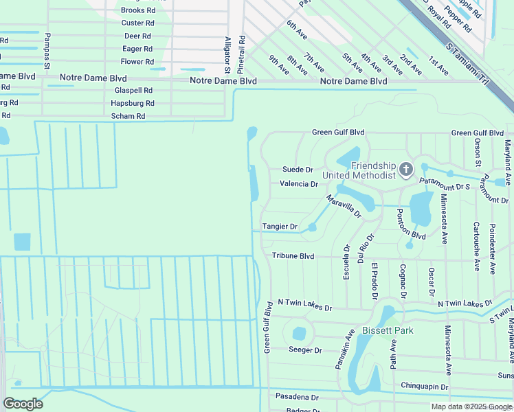 map of restaurants, bars, coffee shops, grocery stores, and more near 12151 Green Gulf Boulevard in Punta Gorda
