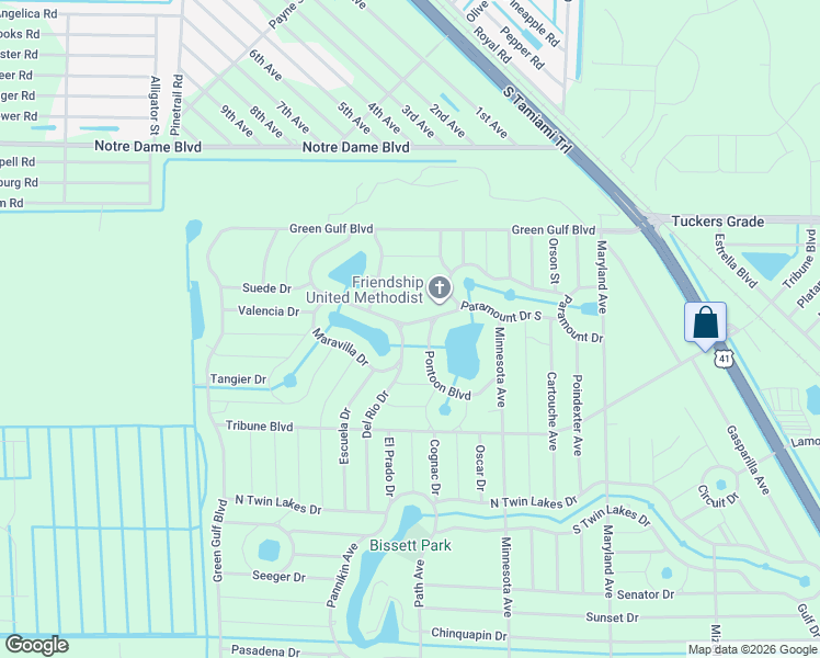 map of restaurants, bars, coffee shops, grocery stores, and more near 12148 Del Rio Drive in Punta Gorda