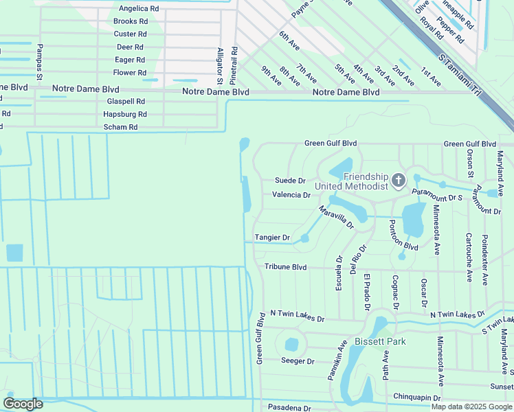 map of restaurants, bars, coffee shops, grocery stores, and more near 12151 Green Gulf Boulevard in Punta Gorda
