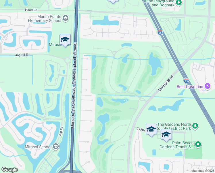 map of restaurants, bars, coffee shops, grocery stores, and more near 12248 Tillinghast Circle in Palm Beach Gardens