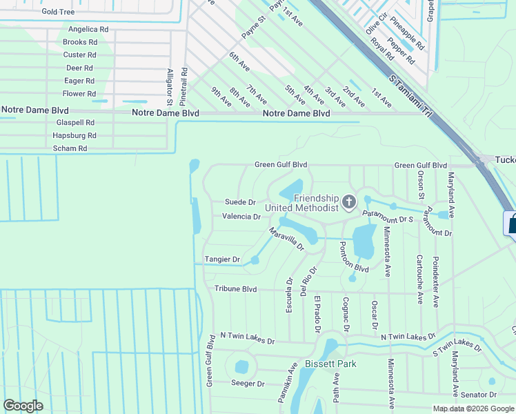 map of restaurants, bars, coffee shops, grocery stores, and more near 12100 Venetian Drive in Punta Gorda