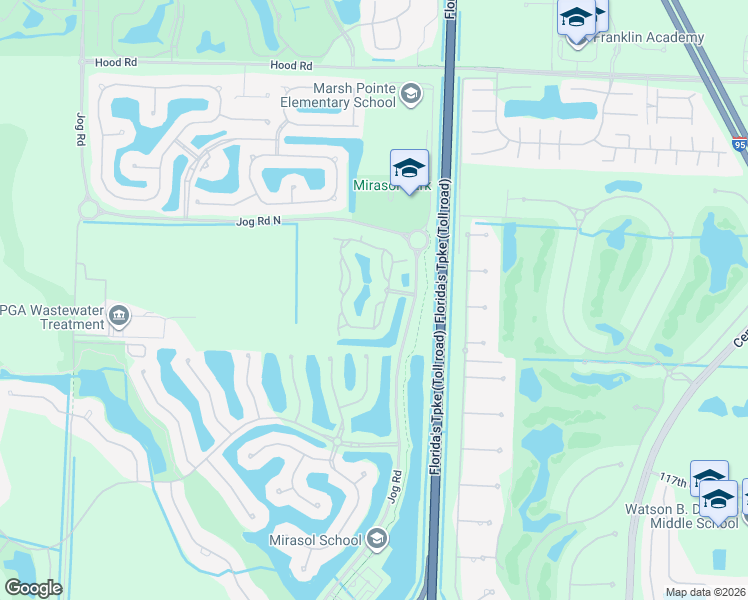 map of restaurants, bars, coffee shops, grocery stores, and more near 36000 Portofino Circle in Palm Beach Gardens