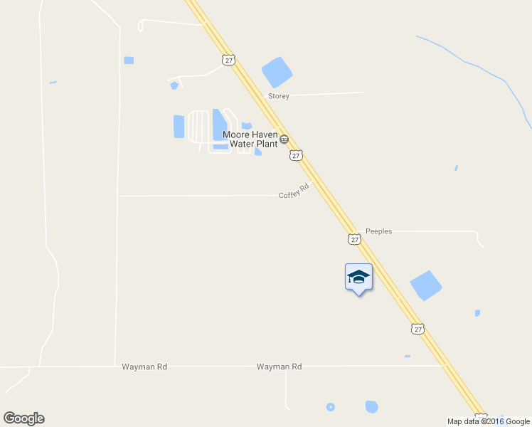 map of restaurants, bars, coffee shops, grocery stores, and more near 1205 Coffey Road in Moore Haven