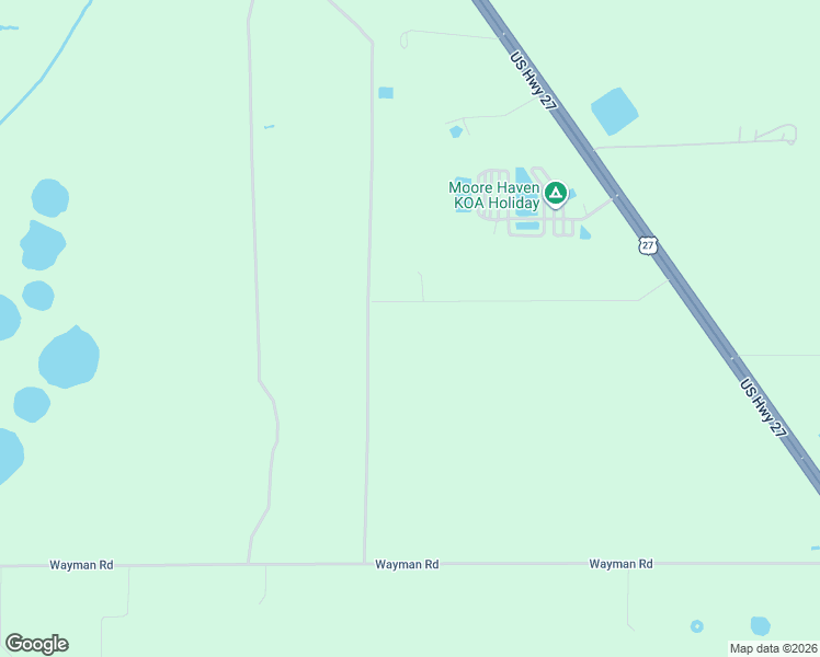 map of restaurants, bars, coffee shops, grocery stores, and more near 1651 Coffey Road in Moore Haven