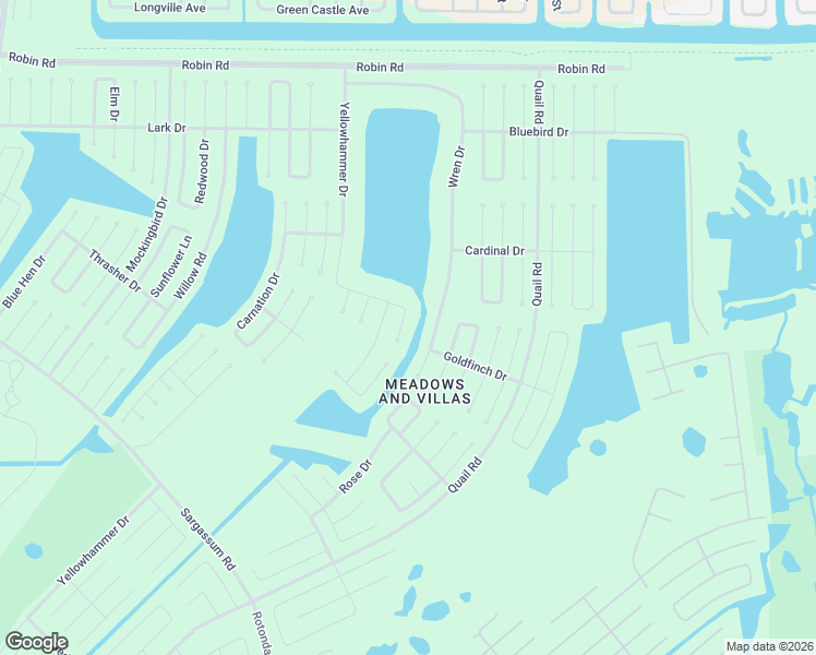 map of restaurants, bars, coffee shops, grocery stores, and more near 14 Rye Court in Charlotte County