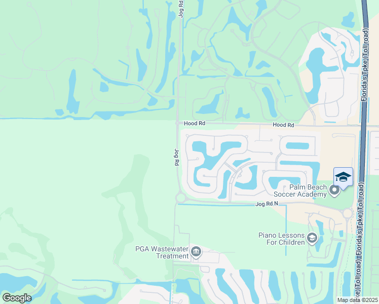 map of restaurants, bars, coffee shops, grocery stores, and more near 198 Sedona Way in Palm Beach Gardens