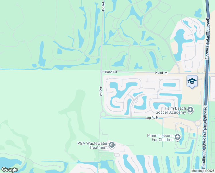 map of restaurants, bars, coffee shops, grocery stores, and more near 198 Sedona Way in Palm Beach Gardens