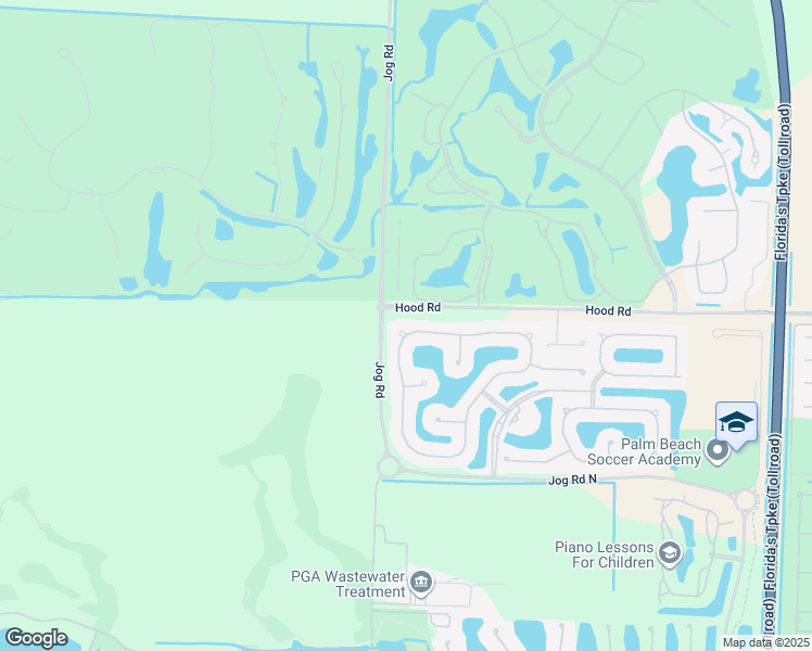 map of restaurants, bars, coffee shops, grocery stores, and more near 181 Sedona Way in Palm Beach Gardens