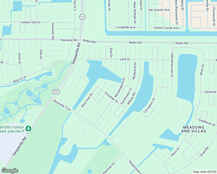 map of restaurants, bars, coffee shops, grocery stores, and more near 7 Laurel Court in Placida