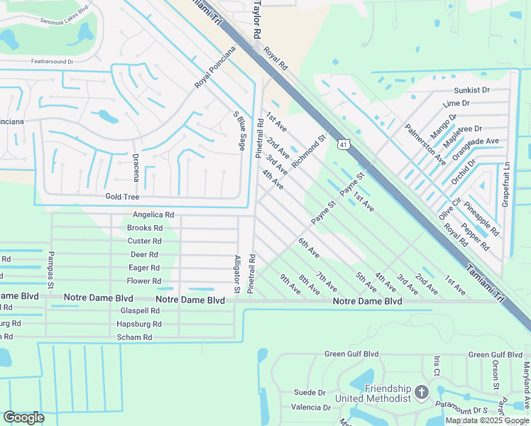 map of restaurants, bars, coffee shops, grocery stores, and more near 11269 6th Avenue in Punta Gorda