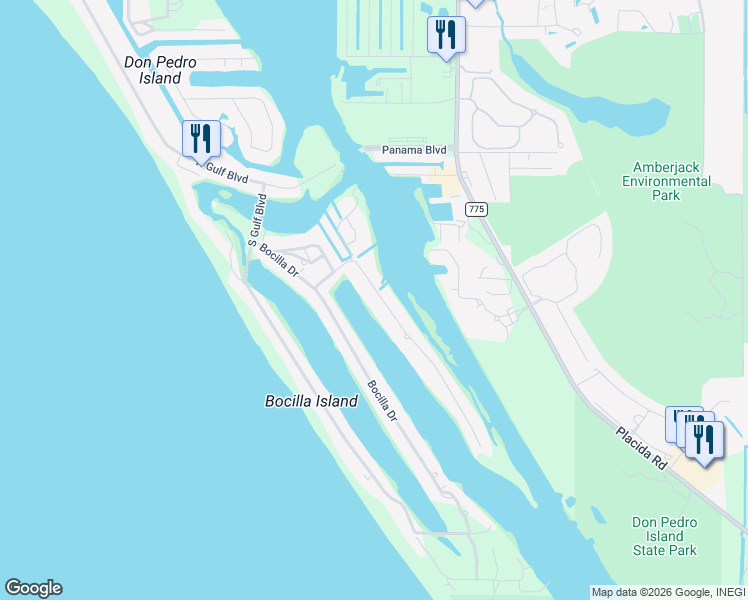 map of restaurants, bars, coffee shops, grocery stores, and more near 171 Kettle Harbor Drive in Englewood