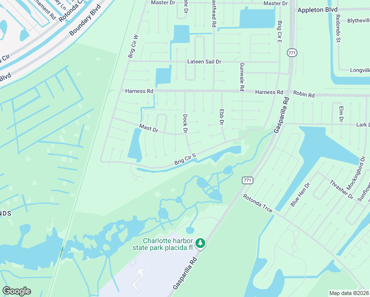 map of restaurants, bars, coffee shops, grocery stores, and more near 3 Heave Lane in Placida
