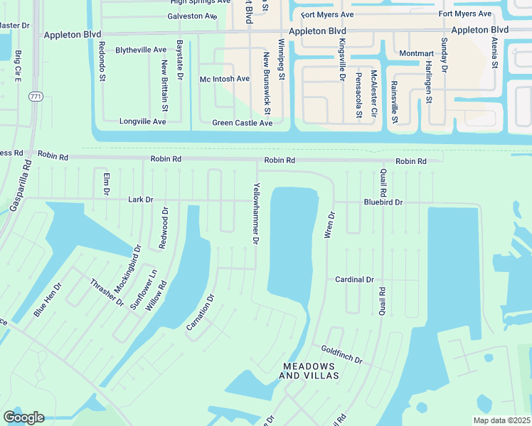 map of restaurants, bars, coffee shops, grocery stores, and more near 44 Yellowhammer Drive in Placida