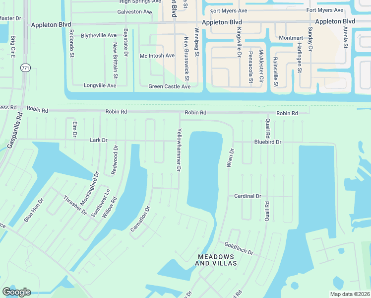 map of restaurants, bars, coffee shops, grocery stores, and more near 44 Yellowhammer Drive in Placida