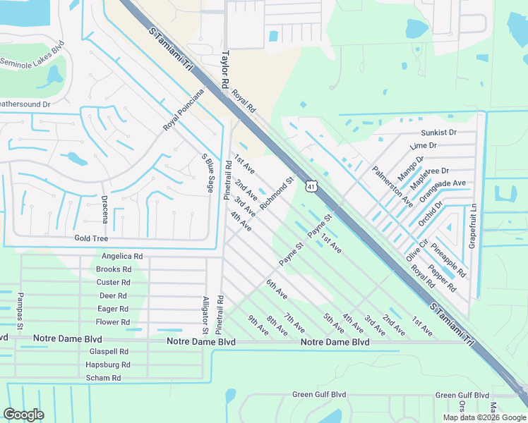 map of restaurants, bars, coffee shops, grocery stores, and more near 11207 2nd Avenue in Punta Gorda
