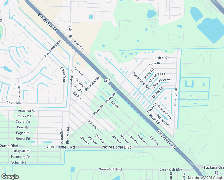map of restaurants, bars, coffee shops, grocery stores, and more near 11255 Tamiami Trail in Punta Gorda
