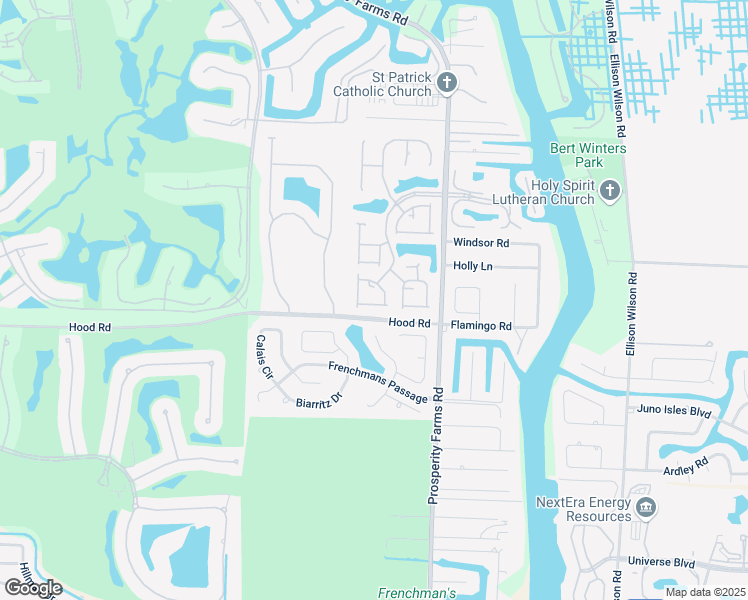 map of restaurants, bars, coffee shops, grocery stores, and more near 2543 La Cristal Circle in West Palm Beach