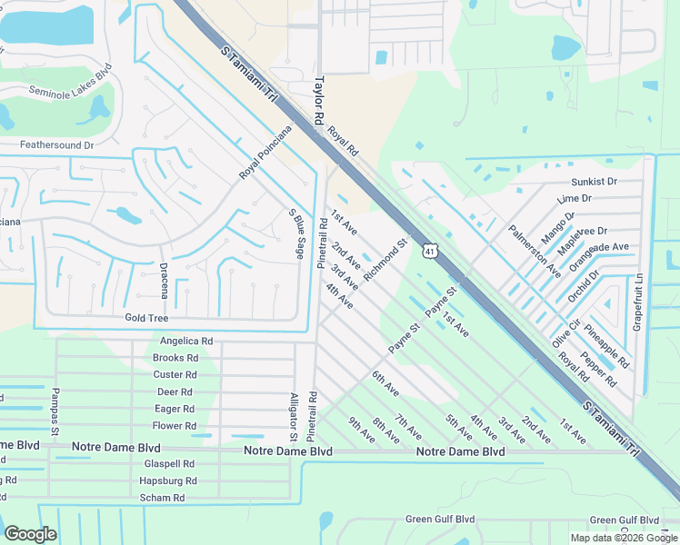 map of restaurants, bars, coffee shops, grocery stores, and more near 11183 3rd Avenue in Punta Gorda