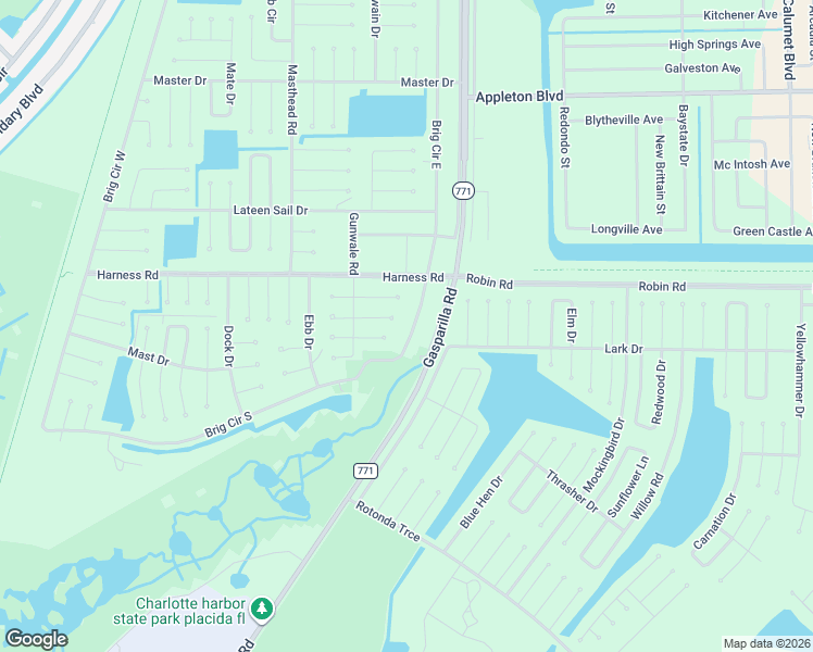 map of restaurants, bars, coffee shops, grocery stores, and more near 10 Brig Circle East in Placida