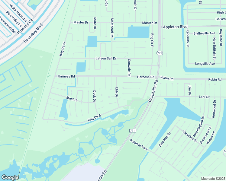 map of restaurants, bars, coffee shops, grocery stores, and more near 3 Garnet Drive in Placida
