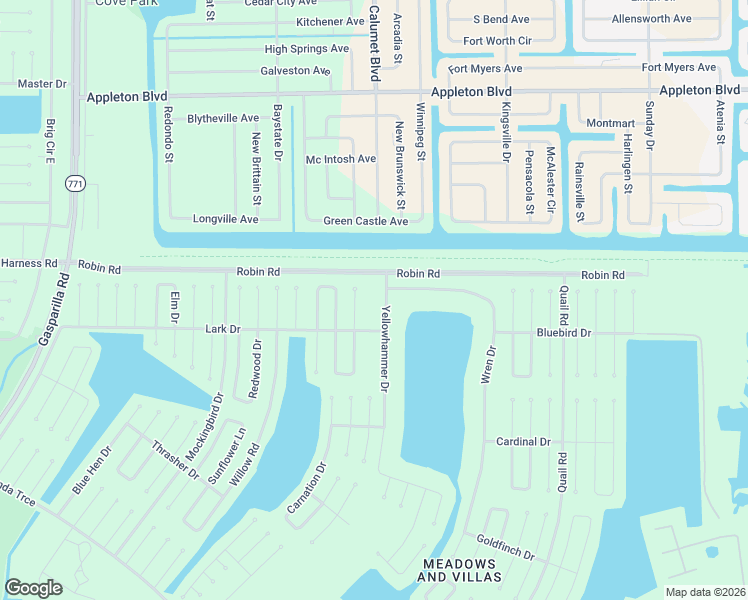 map of restaurants, bars, coffee shops, grocery stores, and more near 61 Yellowhammer Drive in Placida