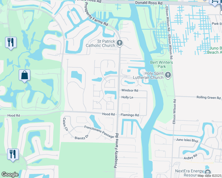 map of restaurants, bars, coffee shops, grocery stores, and more near 13305 Saint Tropez Circle in West Palm Beach