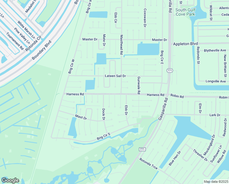 map of restaurants, bars, coffee shops, grocery stores, and more near 17 Afloat Drive in Placida