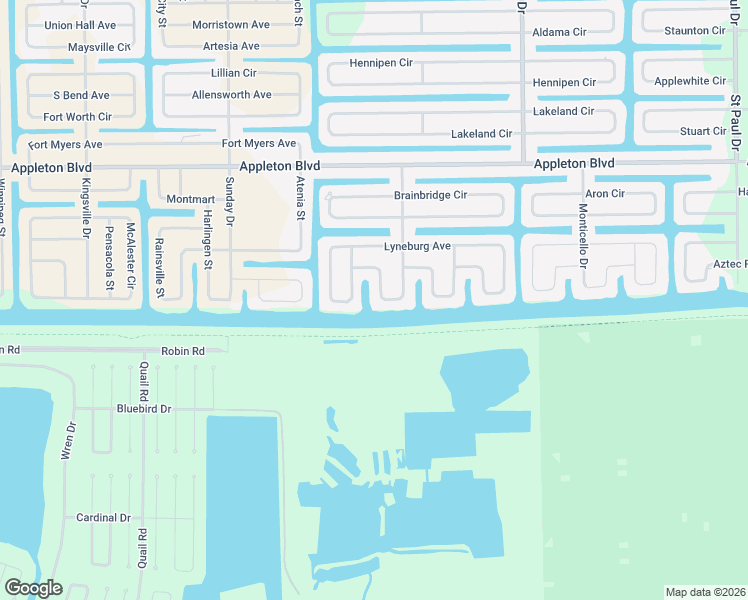 map of restaurants, bars, coffee shops, grocery stores, and more near 10499 Sarasota Road in Port Charlotte