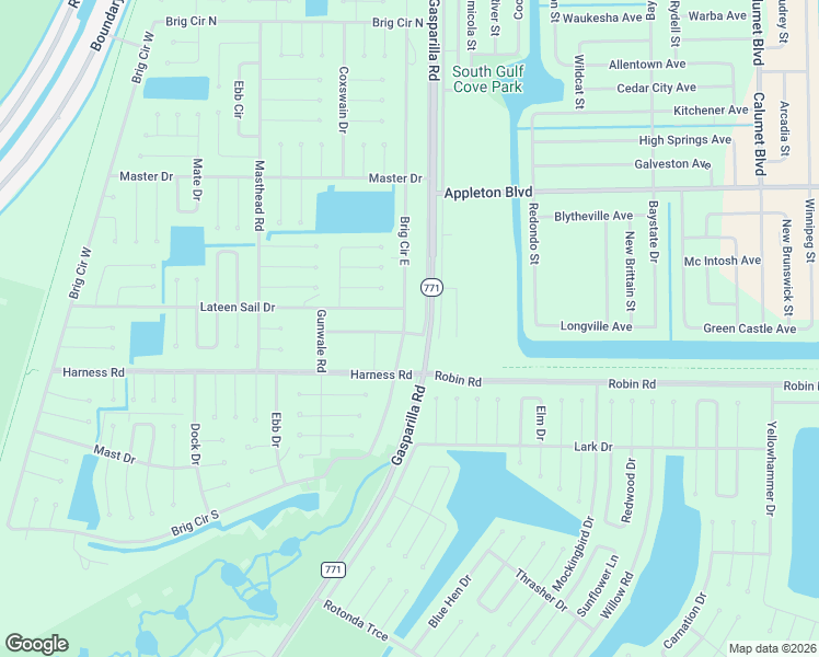 map of restaurants, bars, coffee shops, grocery stores, and more near 31 Brig Circle East in Placida