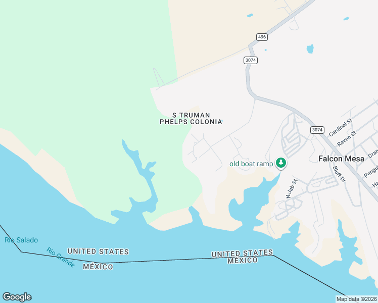 map of restaurants, bars, coffee shops, grocery stores, and more near 318 Military Point in Zapata