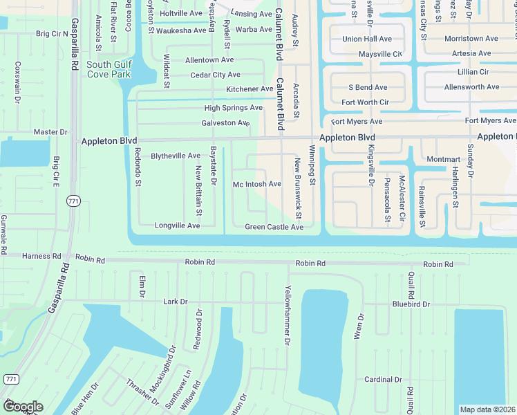 map of restaurants, bars, coffee shops, grocery stores, and more near 10496 Van Wyck Terrace in Port Charlotte