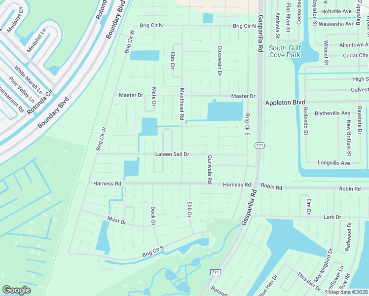 map of restaurants, bars, coffee shops, grocery stores, and more near 1 Taffrail Lane in Placida