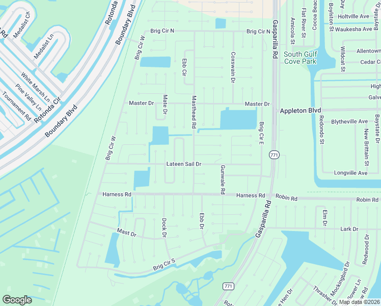 map of restaurants, bars, coffee shops, grocery stores, and more near 1 Taffrail Lane in Placida