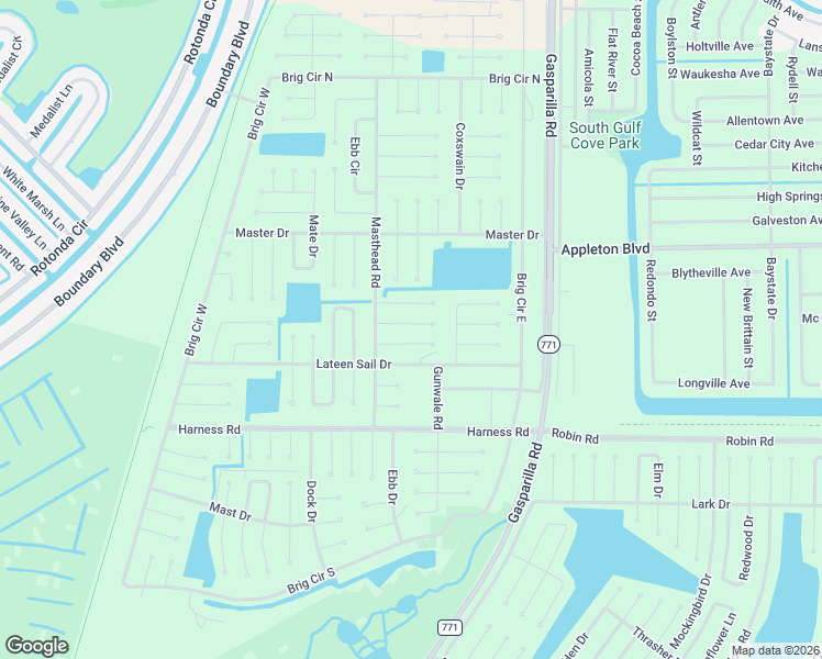 map of restaurants, bars, coffee shops, grocery stores, and more near 13 Taffrail Lane in Placida