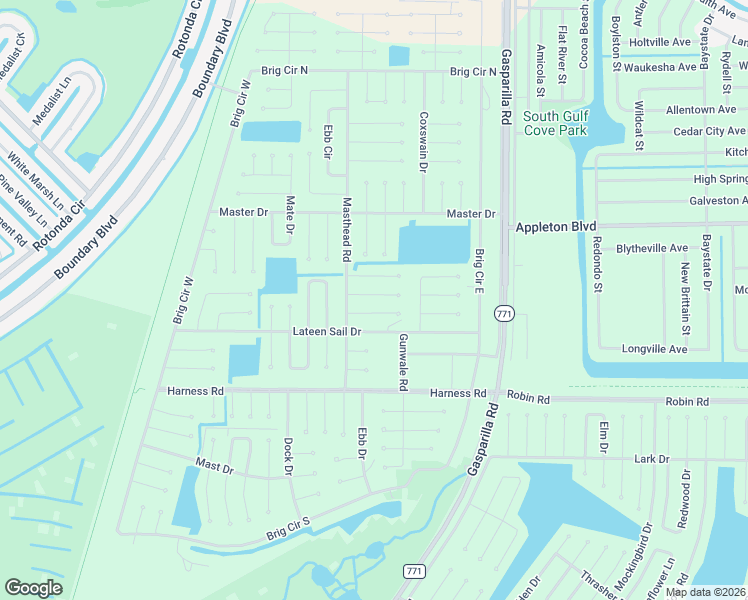 map of restaurants, bars, coffee shops, grocery stores, and more near 13 Taffrail Lane in Placida