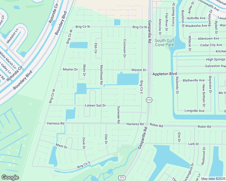 map of restaurants, bars, coffee shops, grocery stores, and more near 13 Carline Lane in Placida