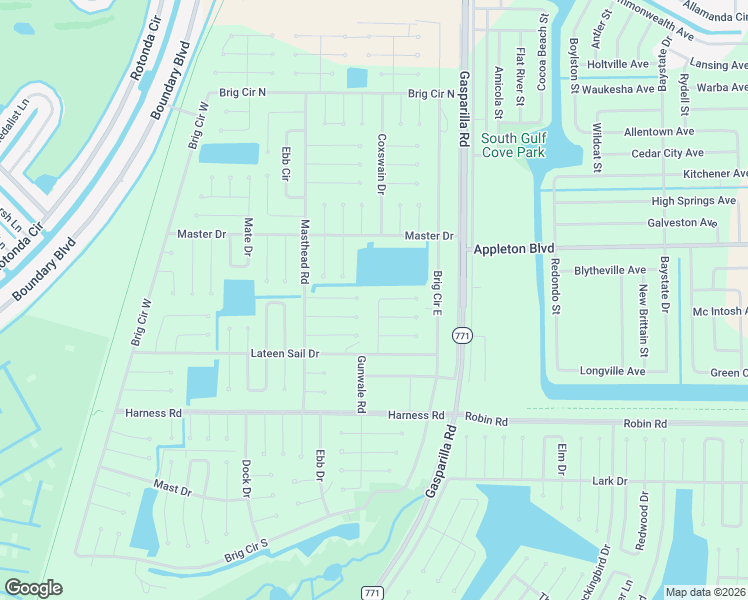 map of restaurants, bars, coffee shops, grocery stores, and more near 20 Windward Lane in Placida