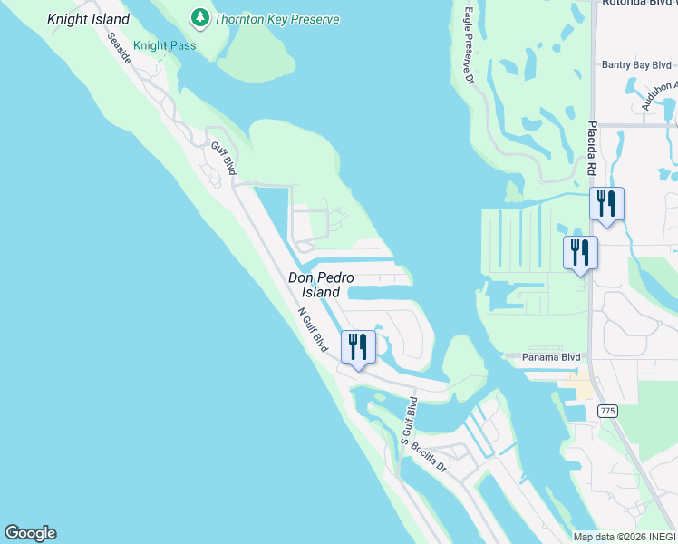 map of restaurants, bars, coffee shops, grocery stores, and more near in Charlotte County
