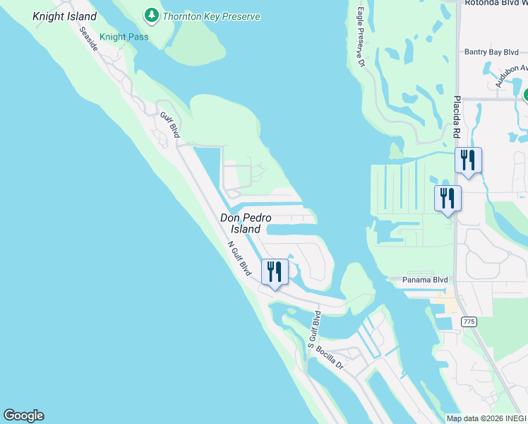 map of restaurants, bars, coffee shops, grocery stores, and more near in Charlotte County