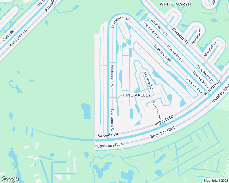 map of restaurants, bars, coffee shops, grocery stores, and more near 222 Tournament Road in Rotonda West